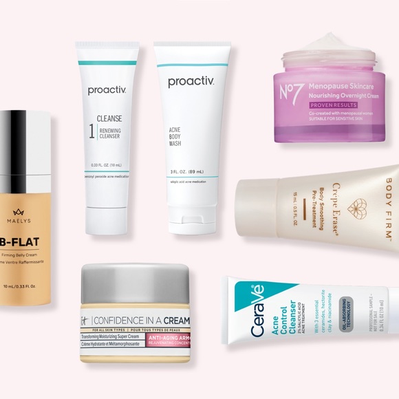 Skinfatuation Sampler- No7, Proactive, CeraVe, IT Cosmetics and Body Firm - Picture 2 of 3